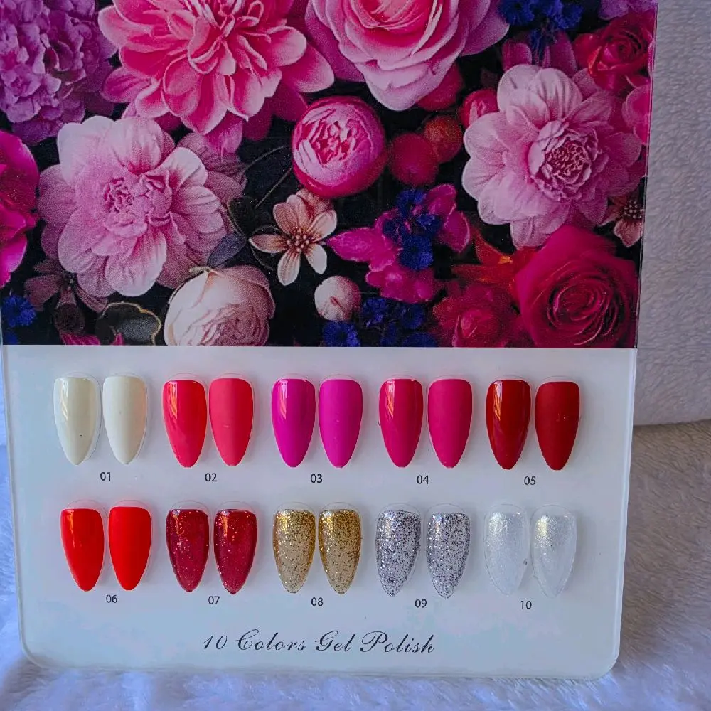 Lumary Red gel for nails 10 pz