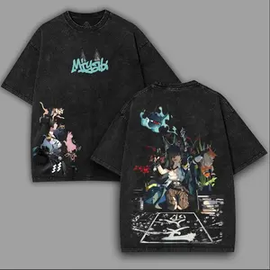 Zenless Zone Zero Miyabi Game Vintage Crew Neck 90s graphic t-shirt Style, Retro Gaming Videogame Merch Crewneck Cotton Classic men gifts Casual Menswear Top Hoodie