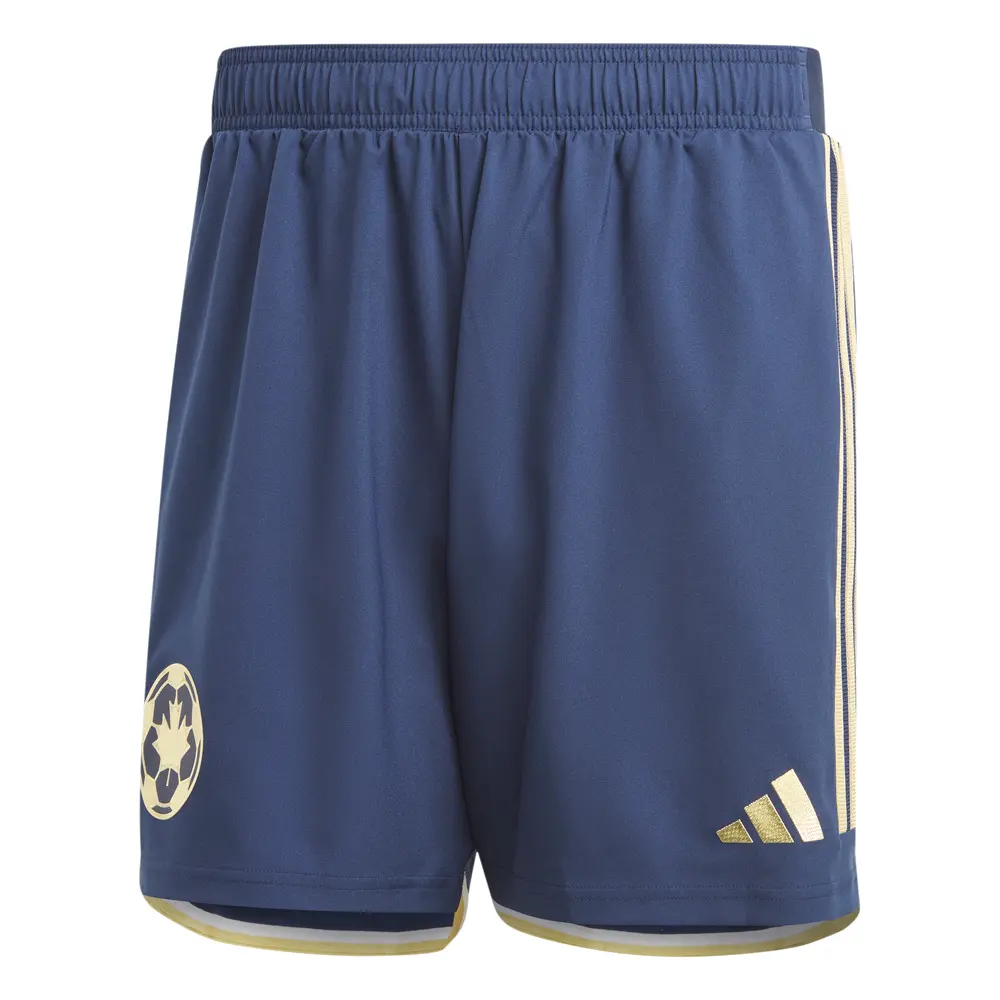 adidas Mens Vancouver Whitecaps Fc 2425 Away Authentic Shorts Soccer Cleats  - Blue