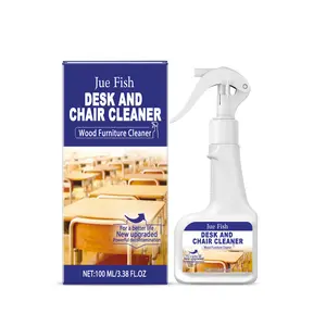 Jue-Fish Desktop Cleaner Stain Remover for Plastic Desks, Chairs, Office Tables, Wooden Furniture, and Desk Cleaning Agent Cloth Household