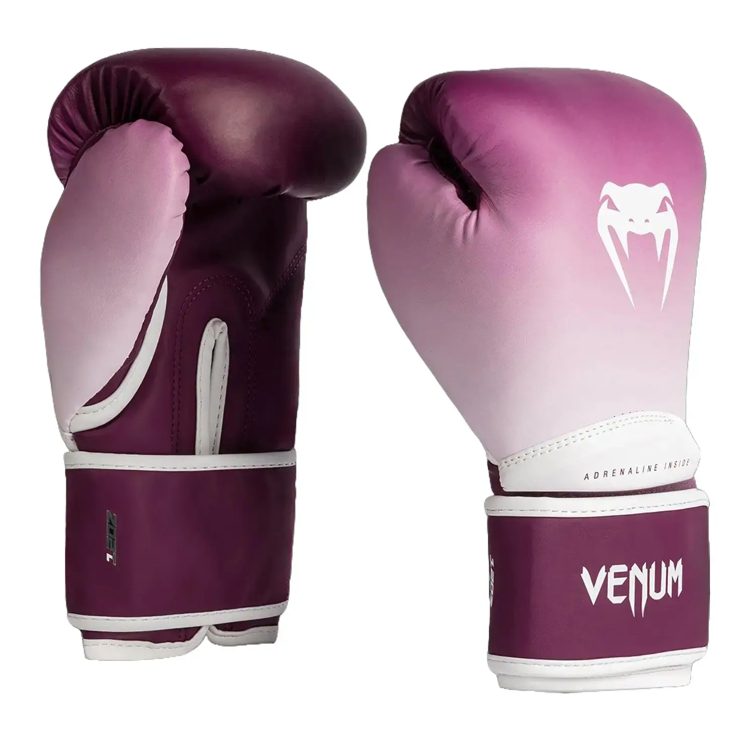 Venum Iris Boxing Gloves - Plum/white