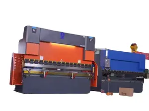 125T 3200 orange-gray torsion servo CNC bending machine is equipped with the E21 system