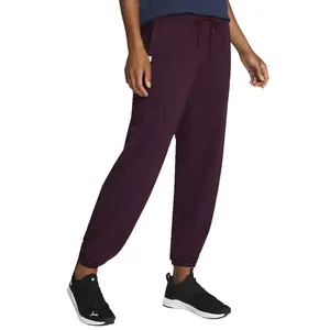 PUMA Womens Live In Drawstring Joggers Casual - Red