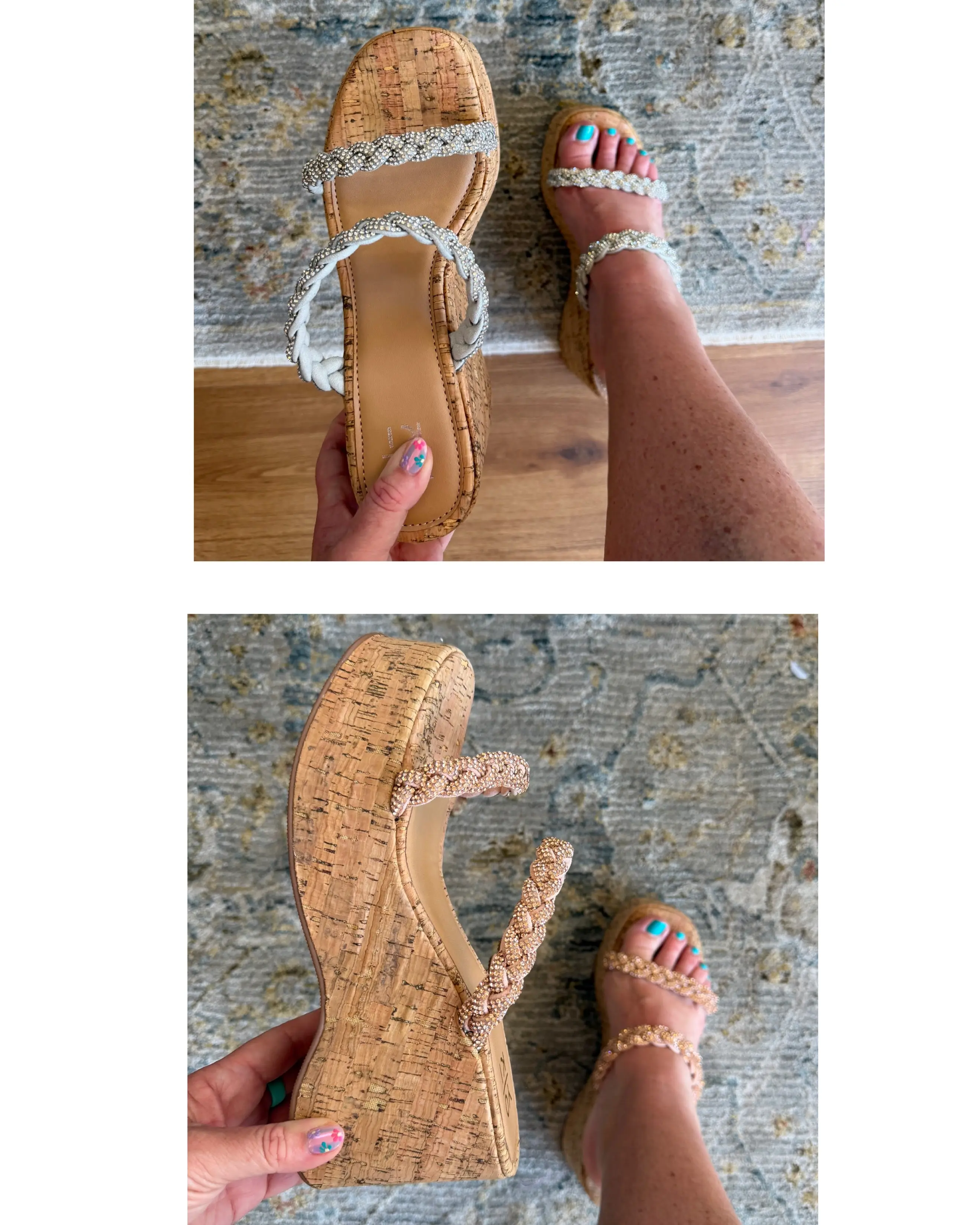 Rhinestone Wedges Rhinestone Wedges