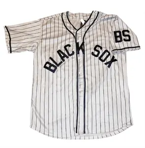 Black Sox baseball Jersey - gray