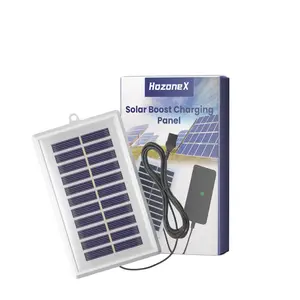 HozoneX Solar Boost Charging Board Solar Photovoltaic Panel Voltage Stabilizer Mobile Phone Charger Polycrystalline Charging Board