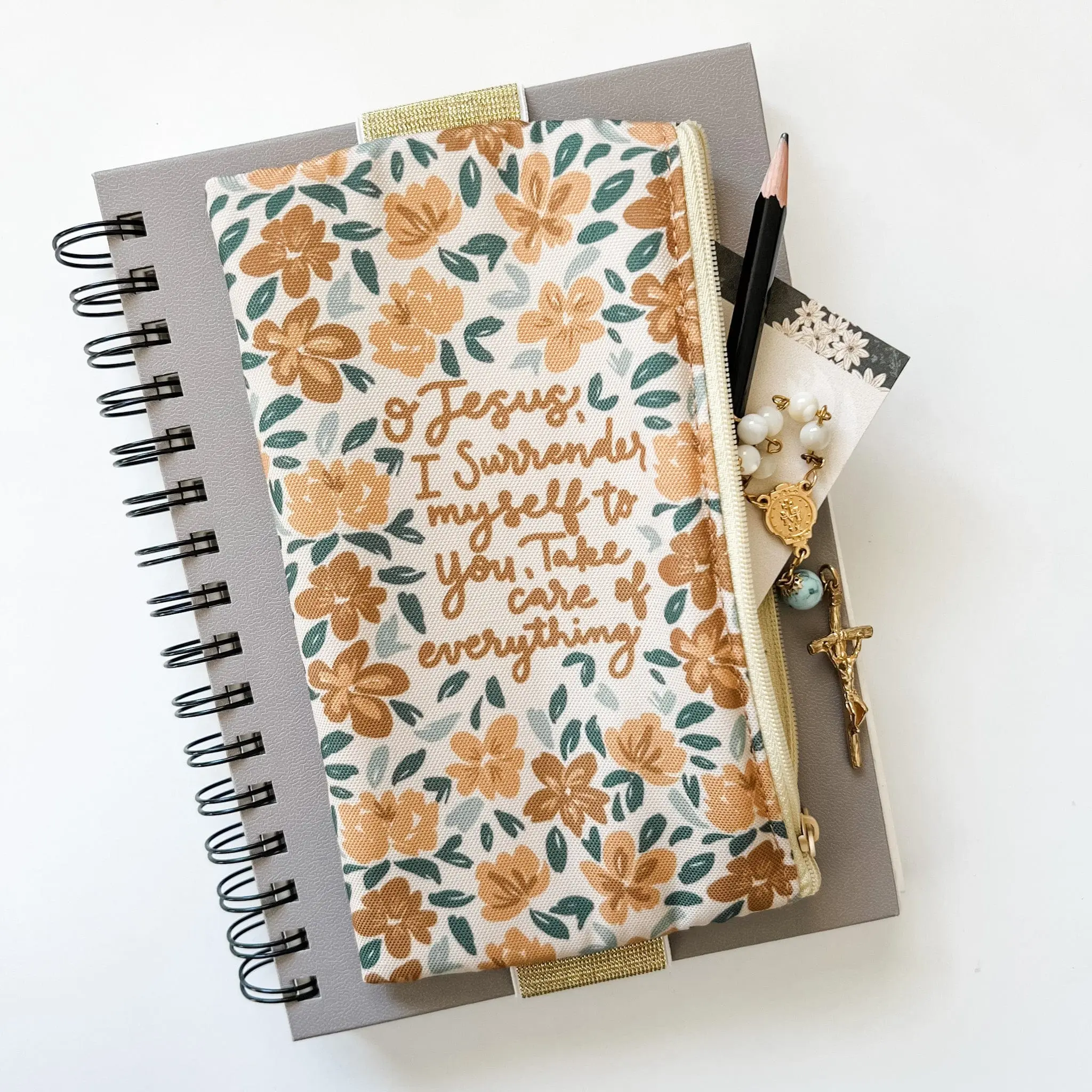 Surrender Prayer Catholic Bible/Planner Pouch Surrender Prayer Catholic Bible/Planner Pouch
