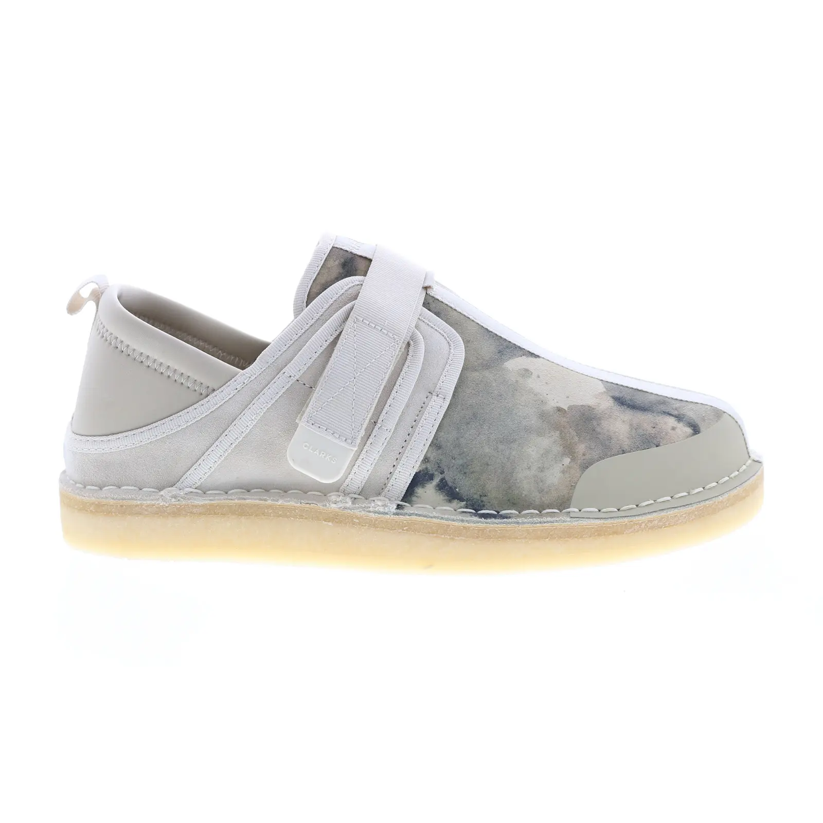 Clarks Trek Taiyo 26166286 Mens Gray Suede Loafers & Slip Ons Casual Shoes