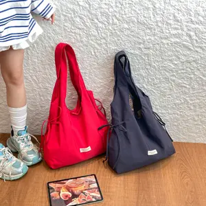 New Fashion Simple Shoulder Bag Women Large Capacity Comfortable Versatile Texture Tote Bag Simple Casual Storage Handbag