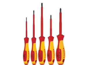 Knipex KNT-9K989832US 1000V Insulated Screwdriver Set - 5 Piece