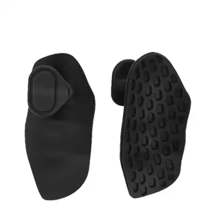 Silicone anti-slip grip pad for weightlifting grip trainer