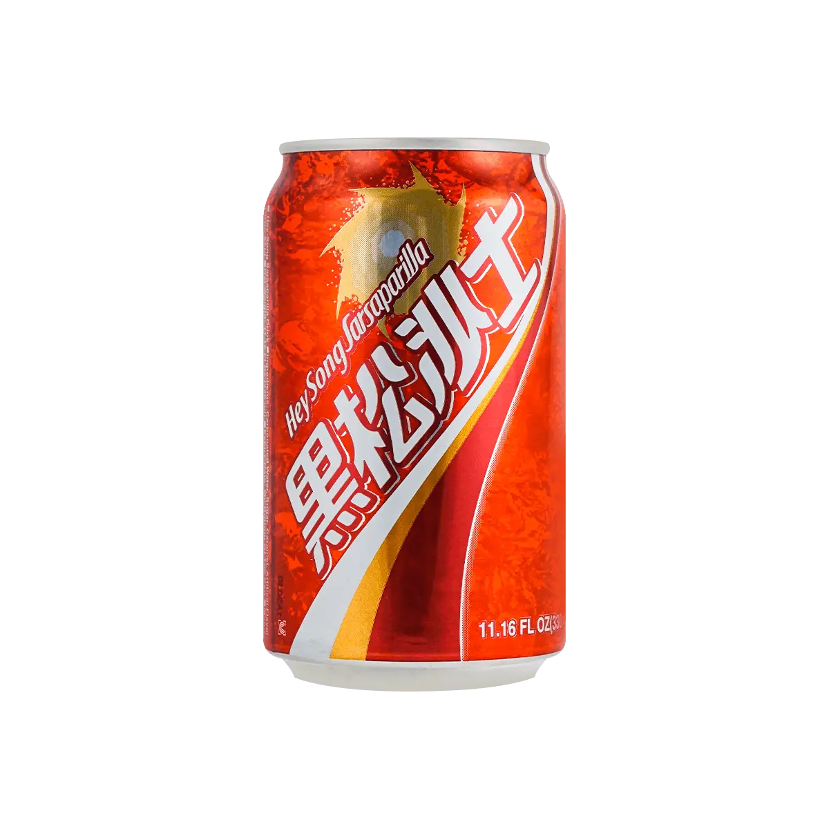 HEYSONG Taiwan Sarsaparilla Soda - 330ml Cans, Classic Carbonated Soft Drink, Refreshing Taiwanese Beverage