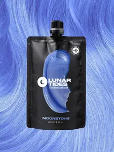 Lunar Tides Hair Color - Moonstone Pastel Soft Blue Semi-Permanent Hair Dye Vegan Cruelty-Free