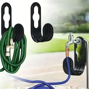 Heavy Duty Garden Water Pipe Hook Bracket, Hangable Wall-Mounted Hose Hanger with Easy Installation for Tangle-Free Storage and Organiser Use