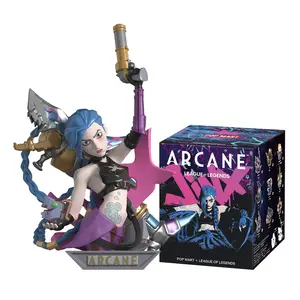 POP MART League of Legends: Arcane Series Figures Blind Box Figures, Random Design Action Figures Collectible Toys Home Decorations, Holiday Birthday Gifts for Girls and Boys, Single Box