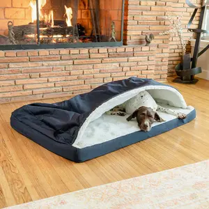 Orthopedic Cozy Cave® Rectangle Dog Bed