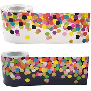 Teacher Created Resources TCR32302 Colorful Confetti Border Trim - Pack of 2