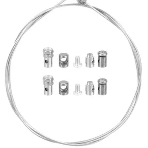 Motorcycle Emergency Throttle Cable for SUZUKI KAWASAKI HONDA Motorbike Replacement Repair Kit Steel Wire