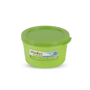 Compac Home Always Fresh Food Storage Container Portion Control, Cylinder Bowl with Lid, 8oz Kitchen