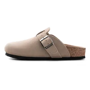 FITORY Breathe I | Women’s Suede Clogs, Adjustable Straps Size 5-11