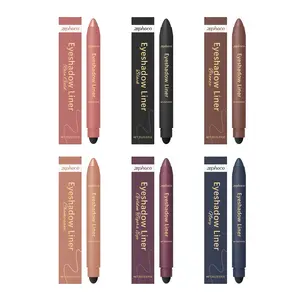 2-in-1 Dual-Ended Eyeliner Pen – Lightweight & Silky Smooth, Long-Lasting Highly Pigmented, Precision Fine Tip for Easy Wing & Tightline, All-Day Wear, Beginner-Friendly Black Brown Waterproof Makeup