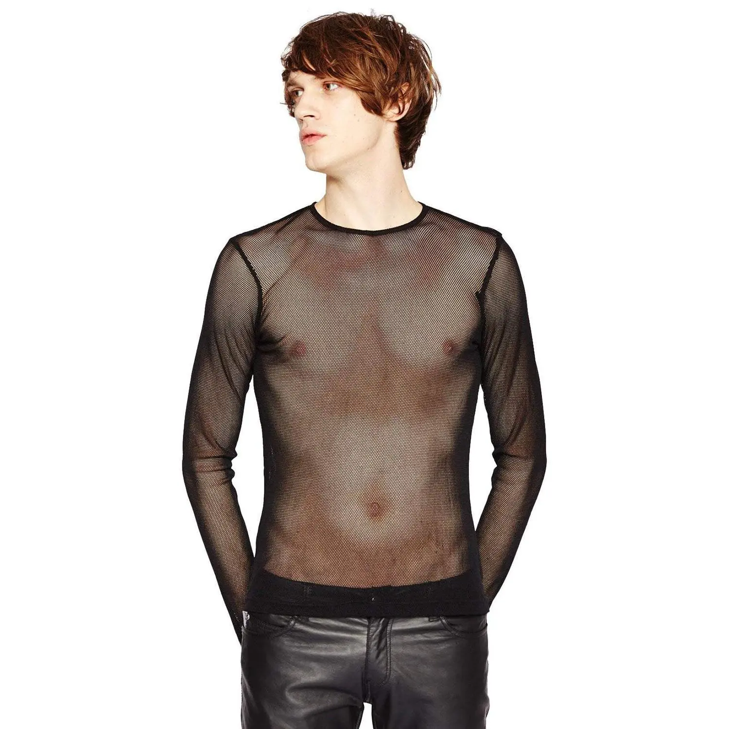 Tripp NYC Fishnet Shirt [Black]