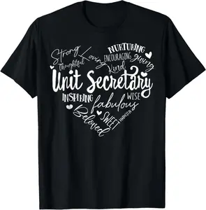 Unit Secretary Appreciation Week healthcare workers Women T-Shirt