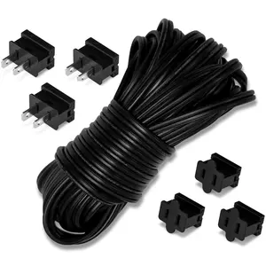 HLO Lighting Custom Length Extension Cords - Set of 3 Cords up to 30 Feet- Extremely easy to use!