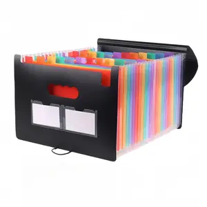 Expandable File Folder, 13 Pocket Design, Portable and Practical, Suitable for Files and Paper, Durable Storage Solution