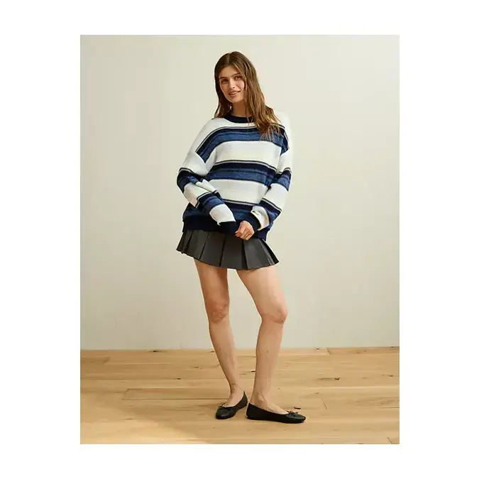 AE Oversized Crew Neck Sweater