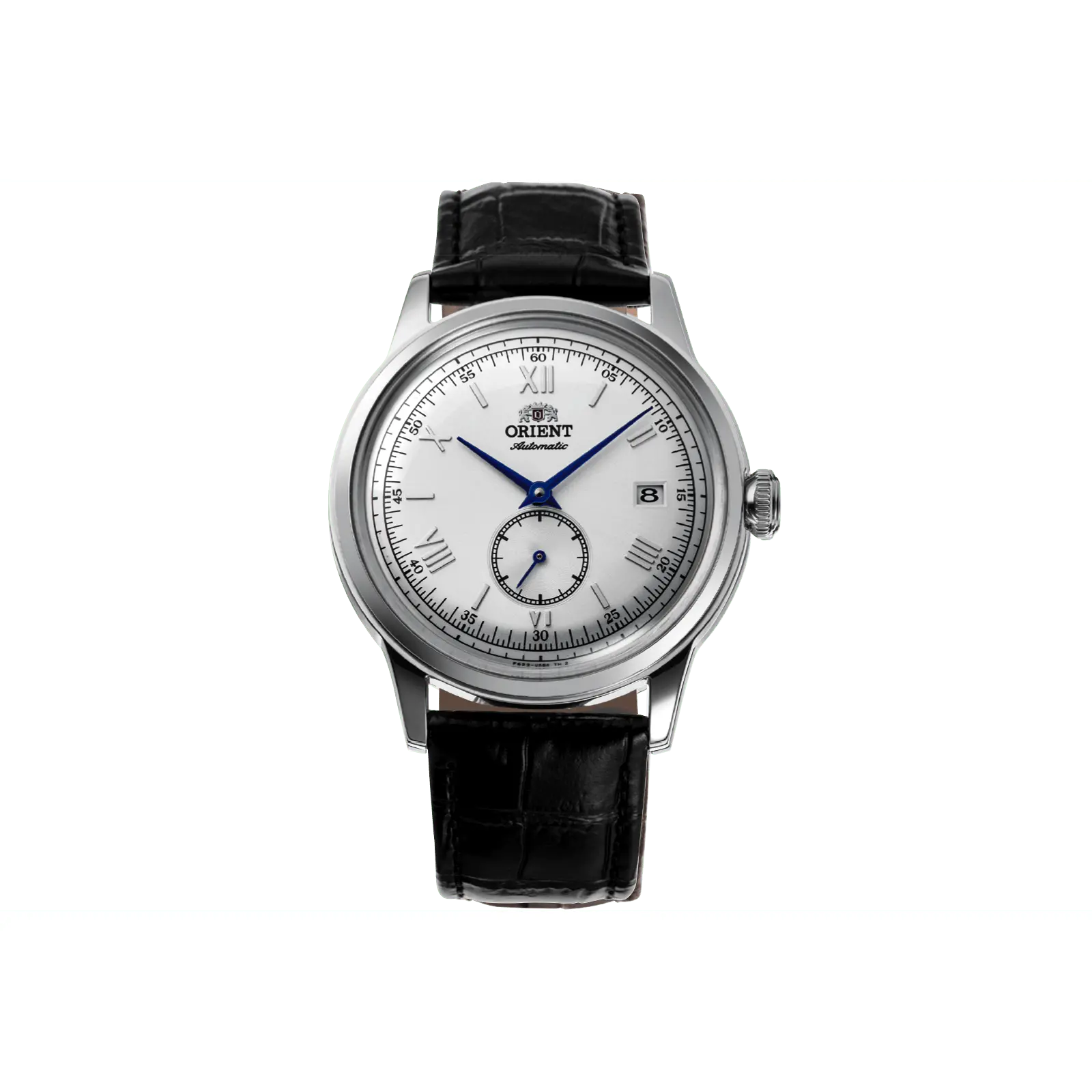 Orient Mechanical Watch - Bambino Version 2 38mm Automatic Dress Watch in Stainless Steel for Business Fashion, Unisex with Small Seconds, Stainless Steel Watch