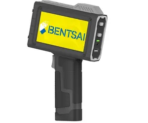 BENTSAI Handheld Inkjet Printer Newly Upgraded with 16H Long Endurance Use for Batch Number Date Code Logo Serial Number Barcode QR Code on Plastic Cardboard Wood Metal Clothes