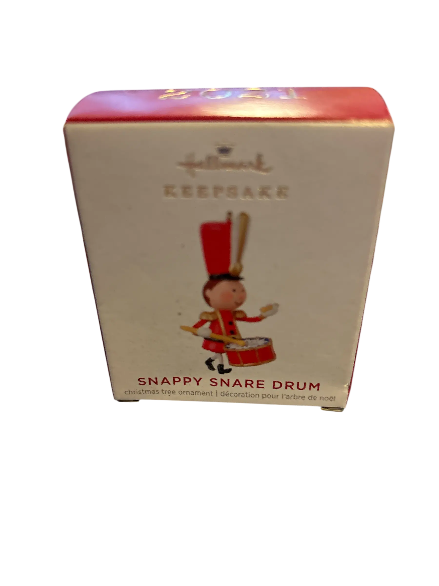 Hallmark Snappy Snare Drum 2021 Keepsake Ornament