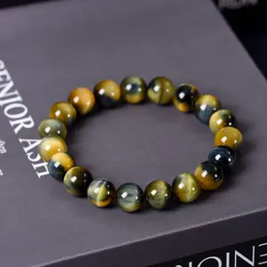 Natural Crystal Single Loop Bracelet 8mm Senior Gray Various Materials 10 Pieces Minimum Order Youth Fashion Accessory