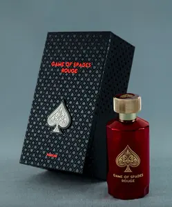 GAME OF SPADES ROUGE Perfume - Red Spade Design - Gift Box Included - Fragrance for Men & Women