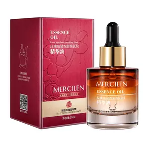 Mercilen Rose Squalane Soothing, Hydrating & Moisturizing Essence Oil Serums, 30ml Moisturize & Soothing Skin Oil, Moisture & Firming Face Hydrate