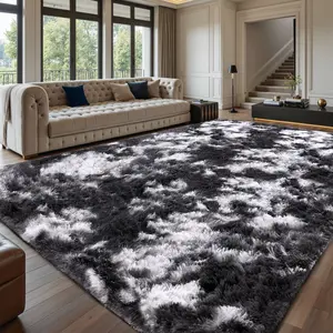 FAMVAL Large Modern Plush Area Rug, Fluffy Soft Non-Slip Rectangular Carpet for Bedroom Living Room Dorm, Kid and Pet Friendly Cozy Rug summerwins