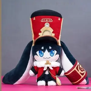 Honkai Star Rail Train Conductor Pam Anime Plush Doll for Souvenirs Kids Birthday Gifts Decorative Ornaments