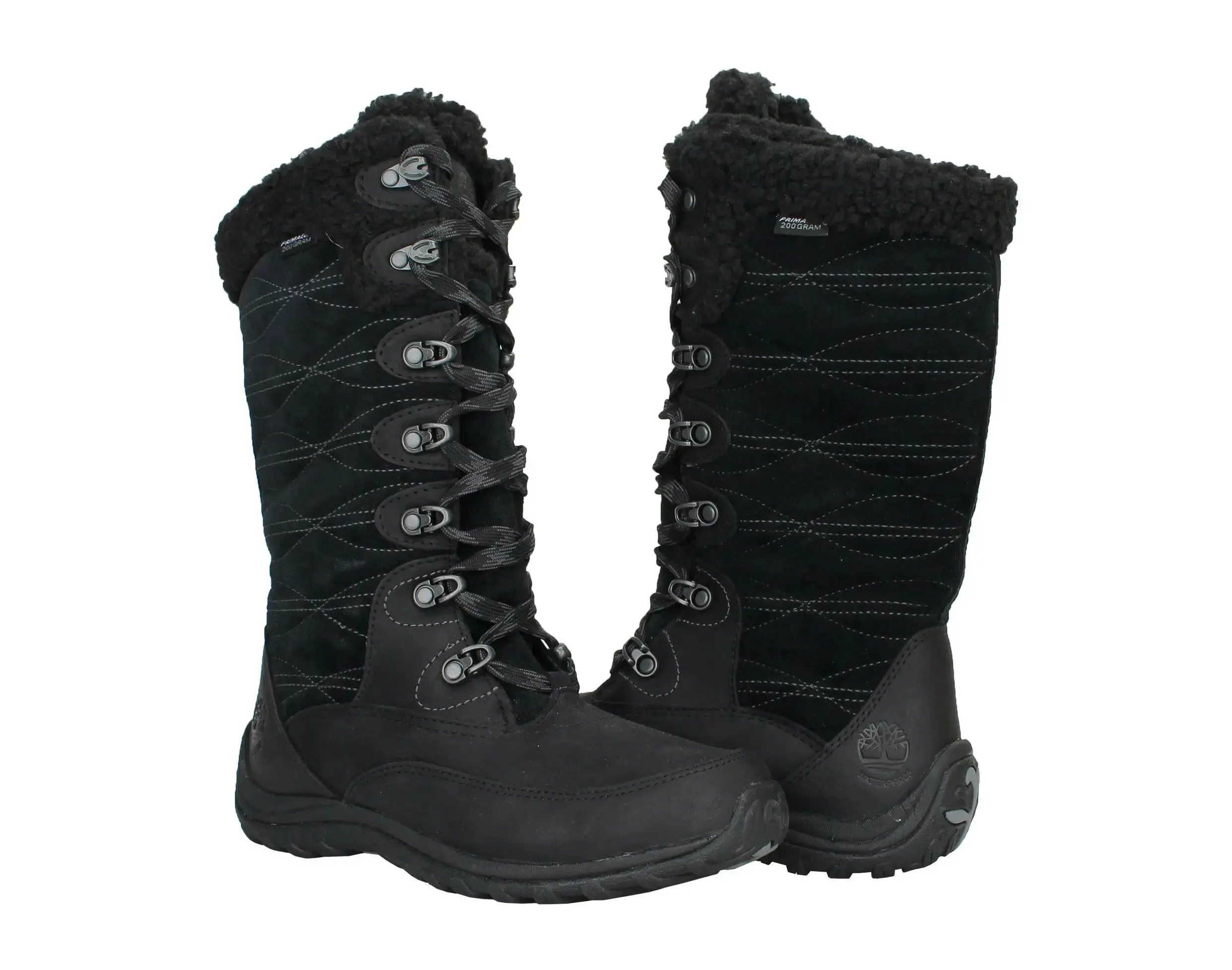 Timberland Earthkeepers Willowood Waterproof Insulated Boot in Black | Women's