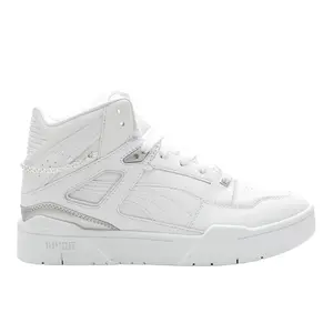 PUMA Womens Slipstream Hi Chain Lace Up Sneakers Shoes Casual - White