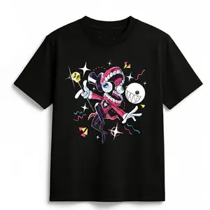 The Amazing Digital Circus Caine Dark Shirt | Caine Character Graphic T-Shirt | The Amazing Digital Circus Tee | Dark Aesthetic Cartoon Shirt | Unisex Animation Fan Tee