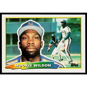 Mookie Wilson 1988 Topps Big #182 New York Mets