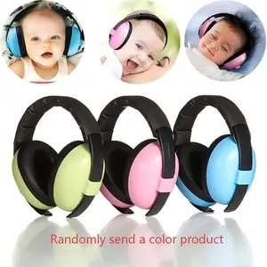 Baby Noise Cancelling Helmet, Protection Ear Cover, Ce Certified, Newborn to 36 Months, Sleep, Airplane Travel, Adjustable Anti-Slip Strap