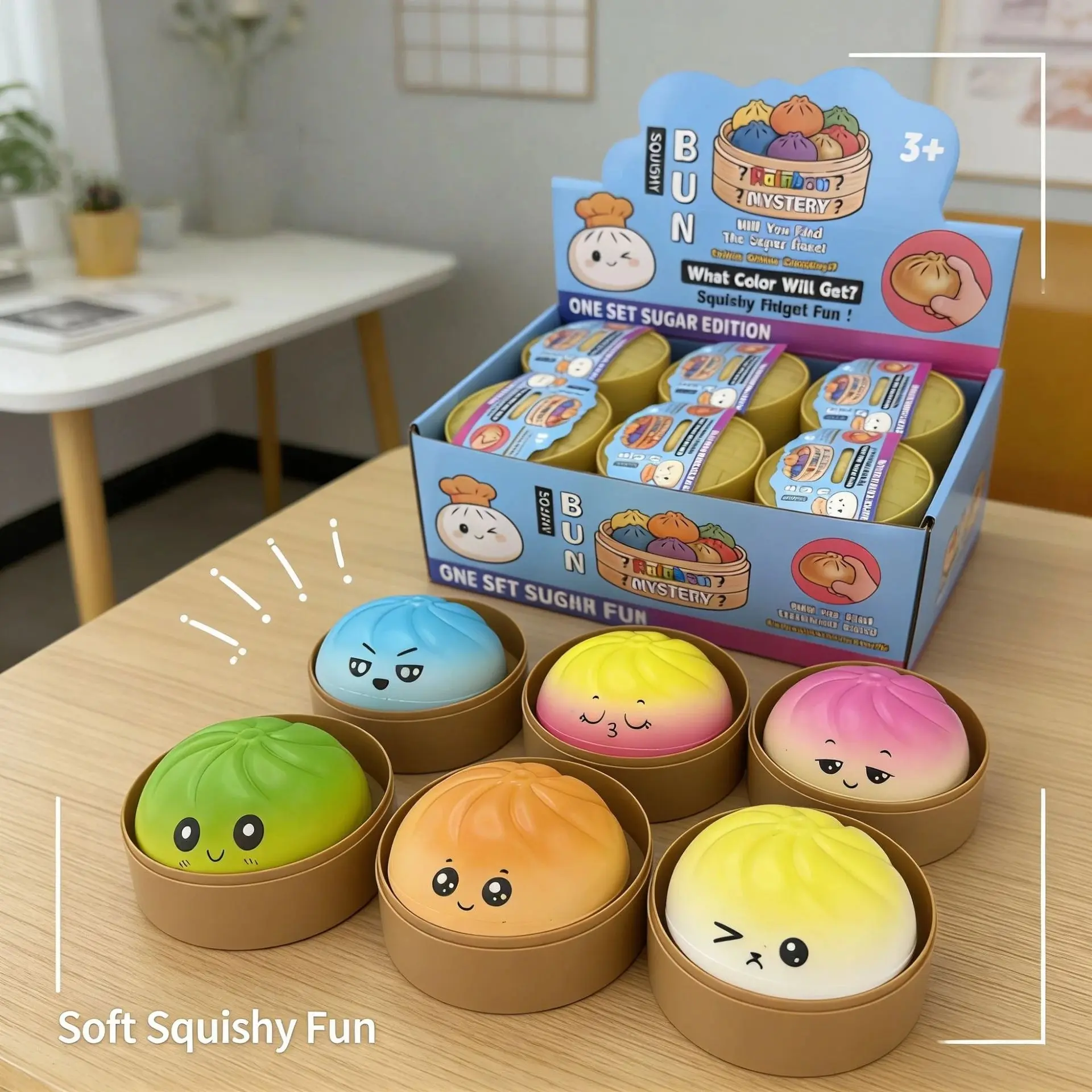 Dumpling/Bao Bun Squishy Blind Box