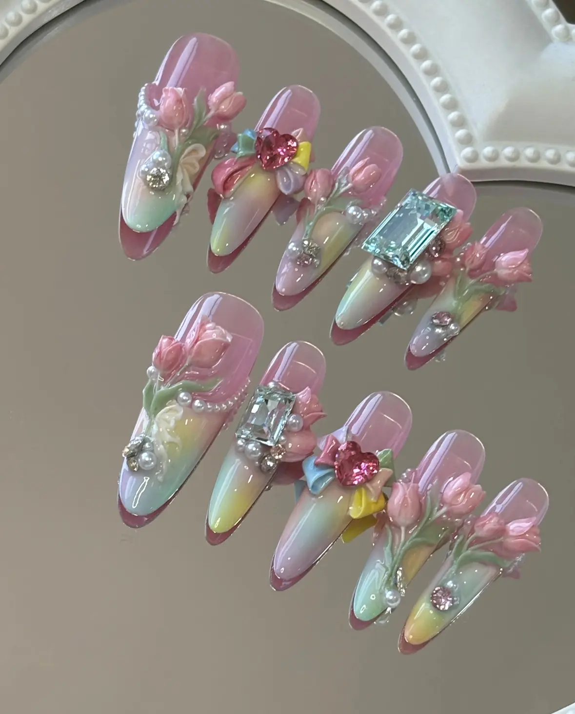 Eva-(US) 5~15 Bags Handmade Nails Open In LiveRoom