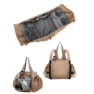 Fashionable Tote Backpack, Women’s Backpack,Multi-Functional Large-Capacity Travel & Mommy Bag, Crossbody/A versatile bag perfect for traveling, a backpack that can be unfolded in the car and outdoors biggie bags  Valentine's Day gift Mother's Day gift