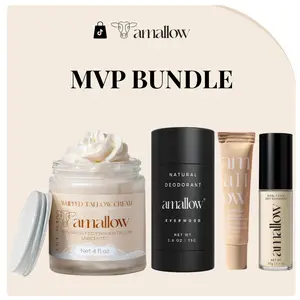 Amallow MVP Bundle - Whipped Tallow Cream + Lip Balm + Deodorant + Dry Shampoo