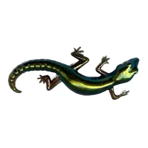 Resin Gecko- Assorted Colors Soft Plush Design Unique Texture Ideal for Decor