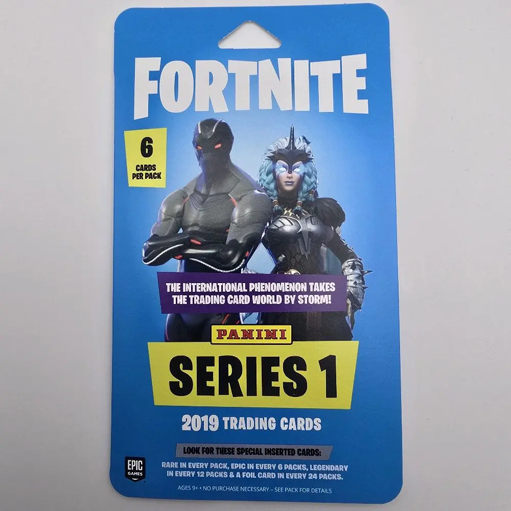 Fortnite 2019 Series 1 Trading Cards - 1 Pack - 6 Cards Per Pack - Panini - Epic Games