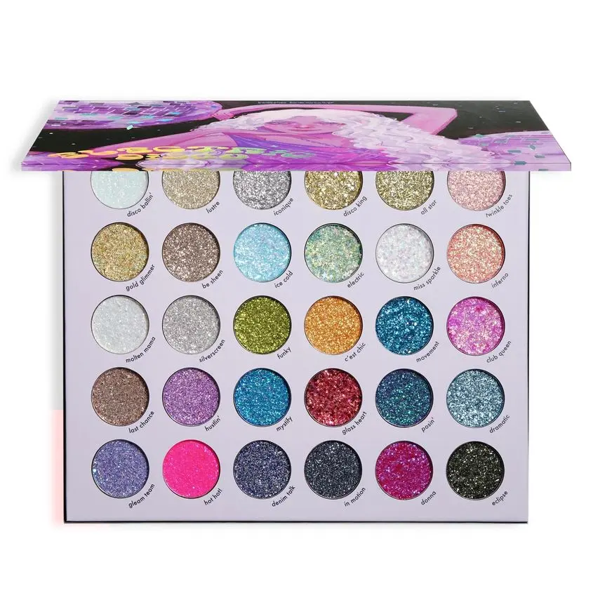 Kara Electric Disco Pressed Glitter Palette Kara Electric Disco Pressed Glitter Palette
